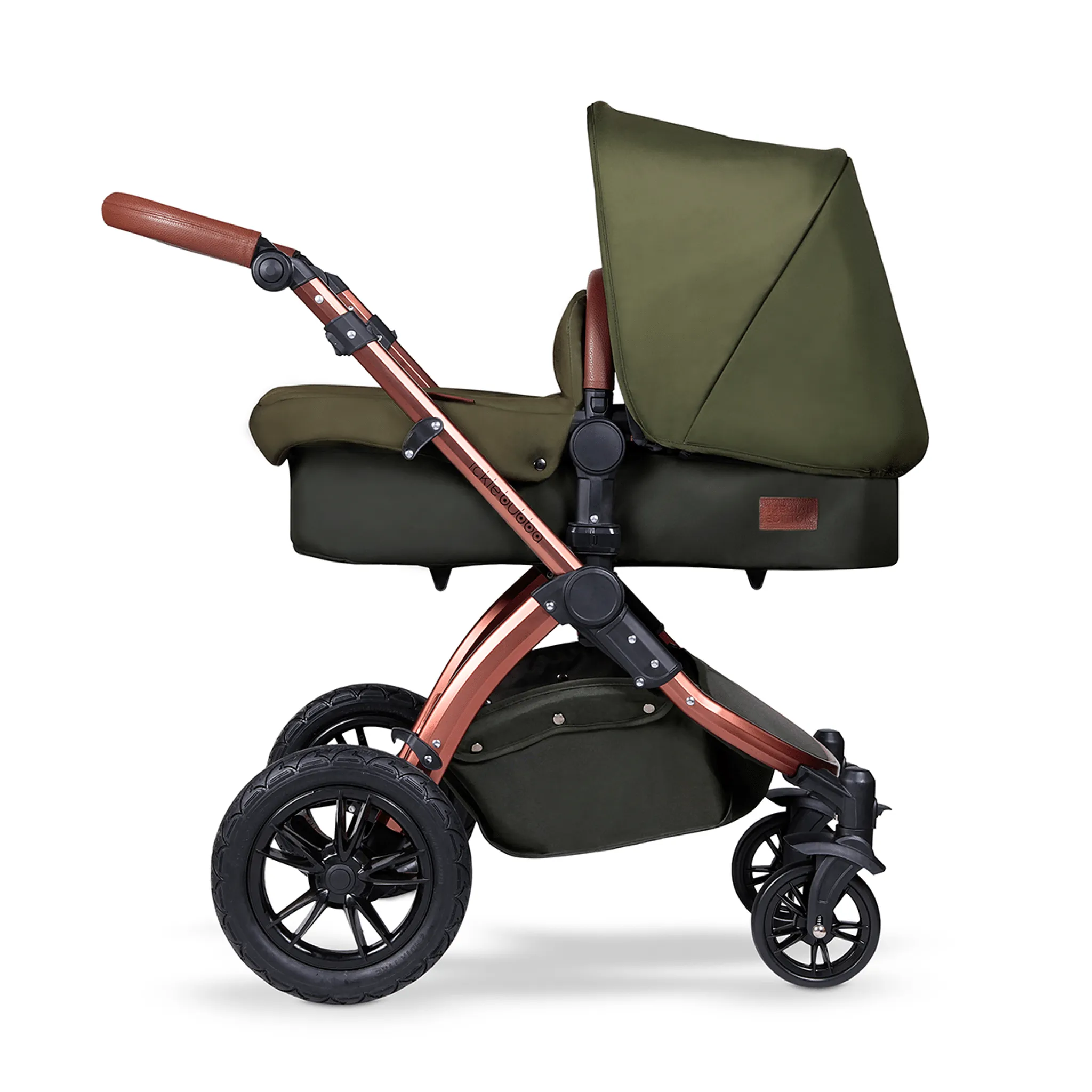 Ickle Bubba Stomp V4 2-in-1 Pushchair Bronze/Woodland