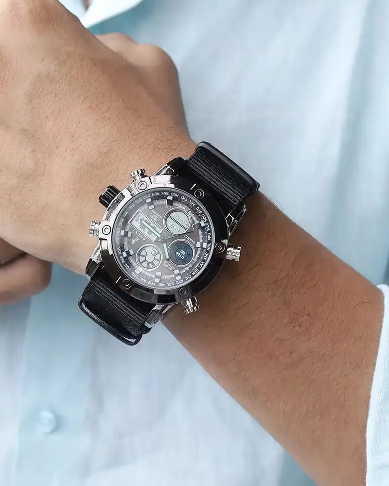 Iconic Black Nylon