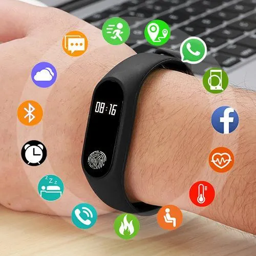 IcoolGadget Sport Bracelet Smart Watch Men Women Smartwatch For Android IOS Fitness Tracker Electronics Smart Clock Band Smartband Smartwach