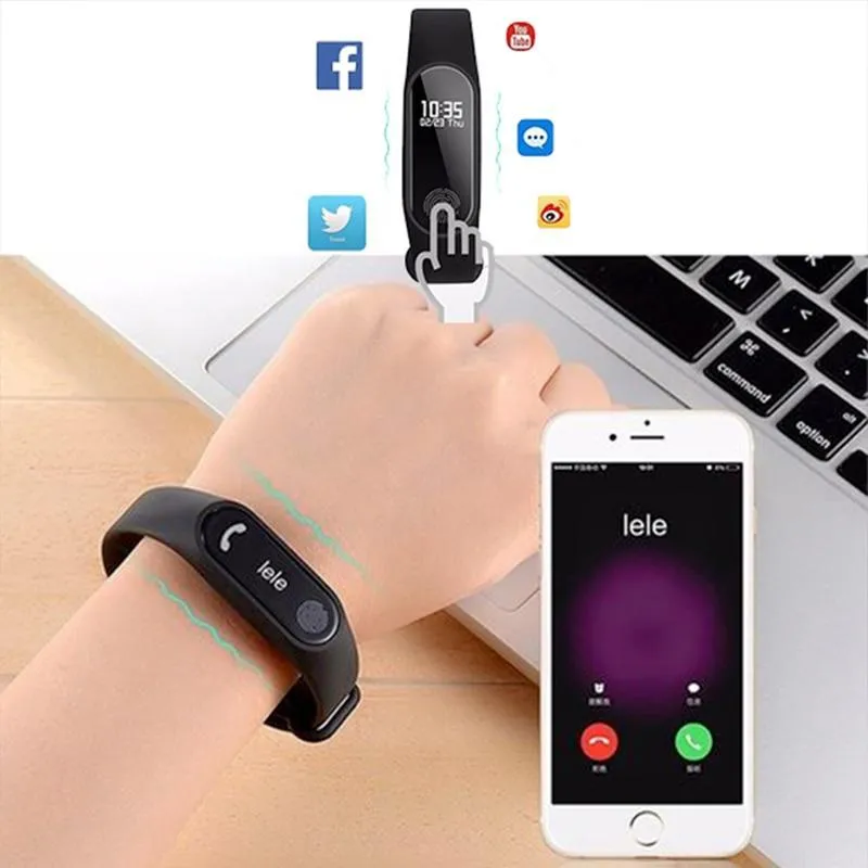 IcoolGadget Sport Bracelet Smart Watch Men Women Smartwatch For Android IOS Fitness Tracker Electronics Smart Clock Band Smartband Smartwach