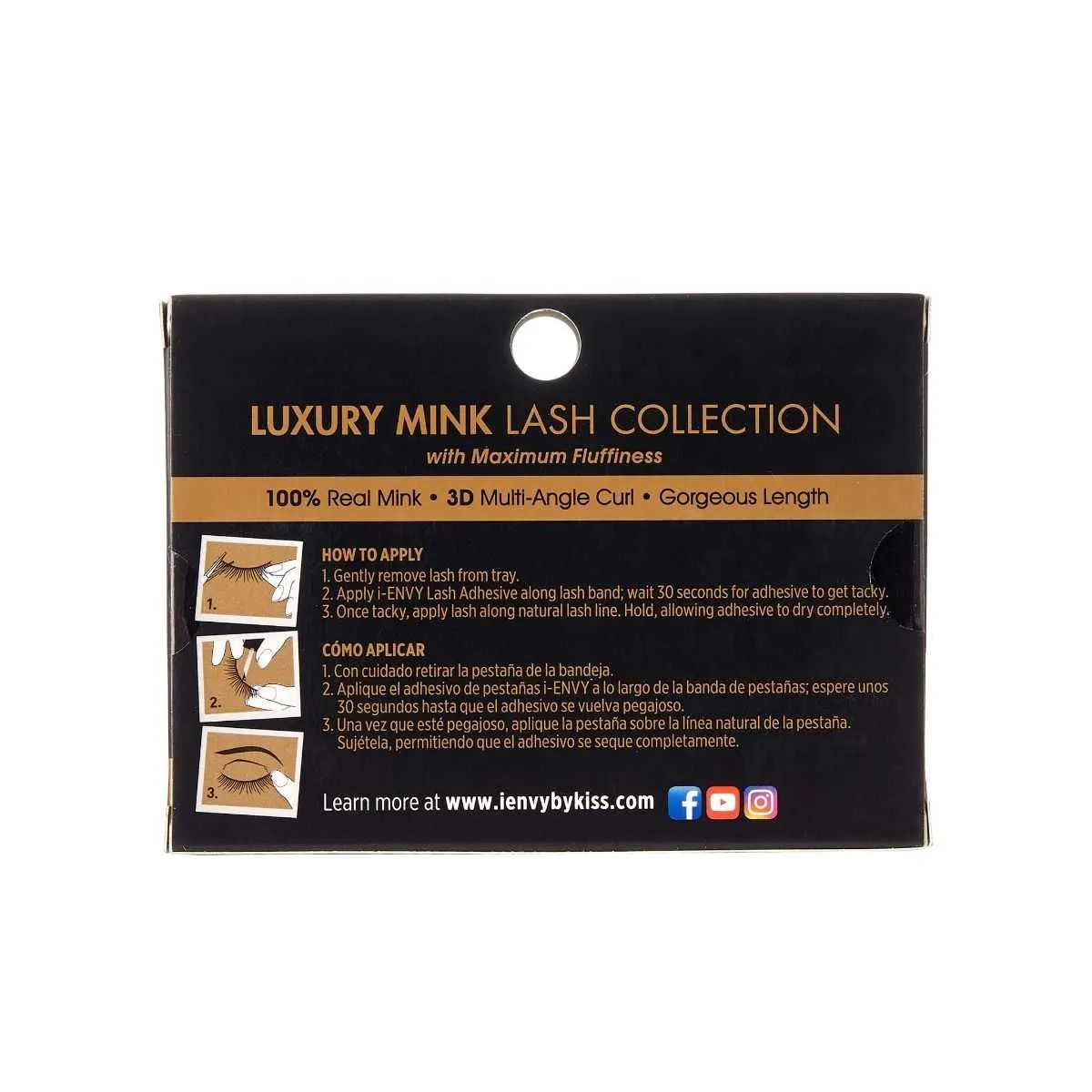 IEK LUXURY MINK COLLECTION 02 - KMIN02(20MM)