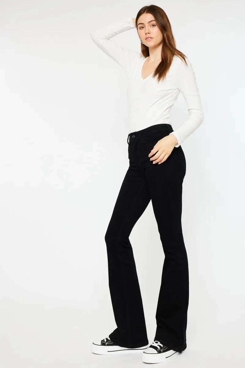 Ilene Mid Rise Flare Jeans