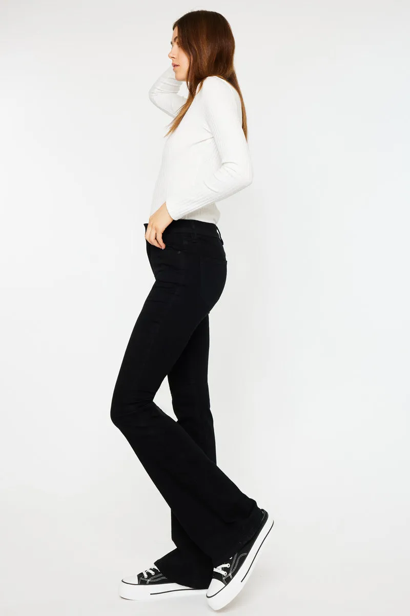 Ilene Mid Rise Flare Jeans