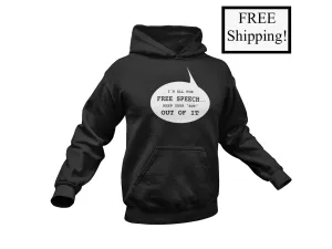 I'm All for Free Speech Light Hoodie