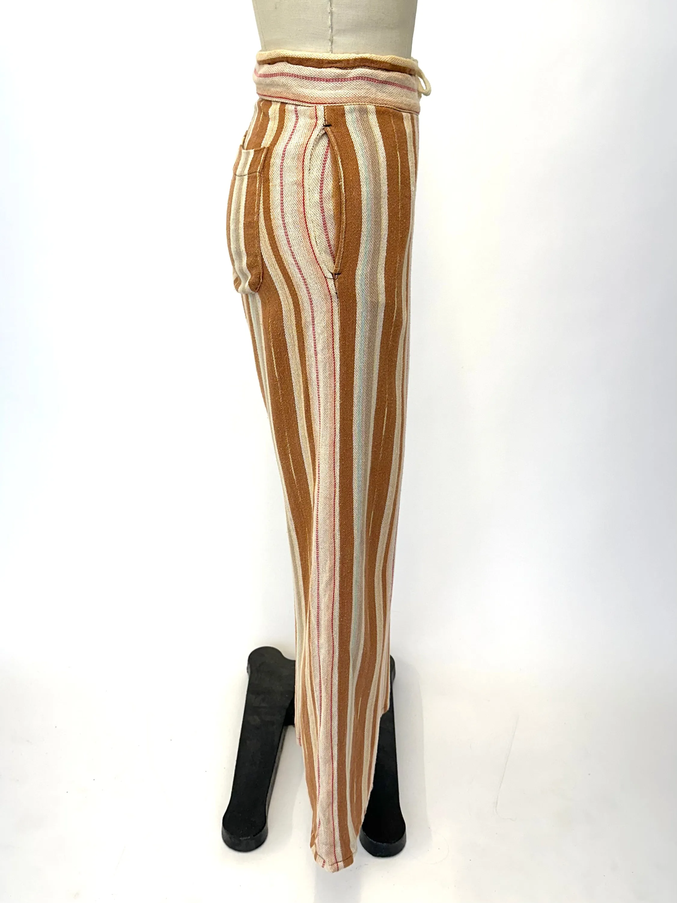 Imogene   Willie Woven Stripe Pants