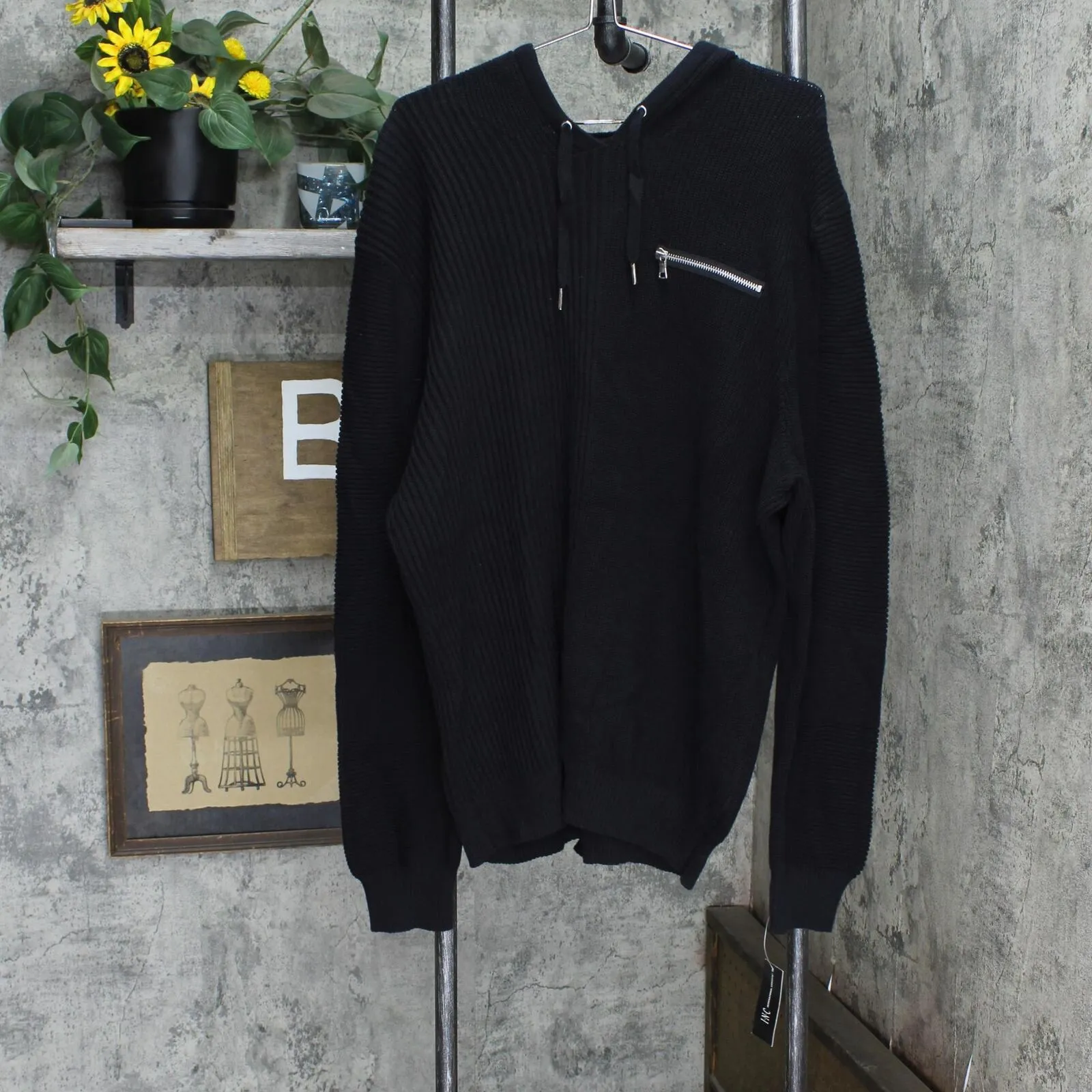 Inc International Concepts Men's Wolfie Hoodie Sweater Sweatshirt