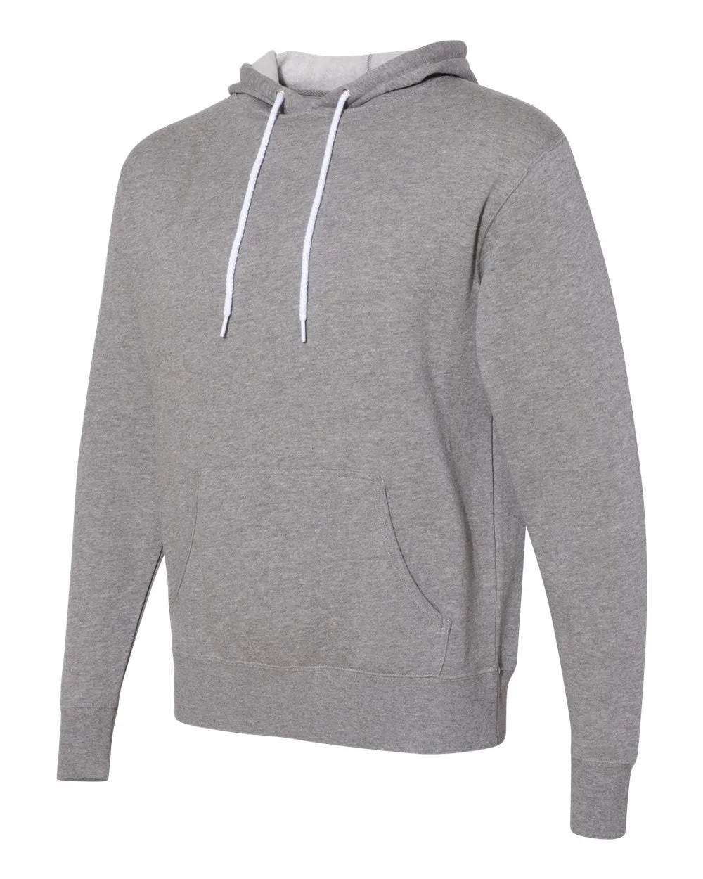 Independent Trading Co. - Unisex Lightweight Hooded Sweatshirt Gunmetal Heather