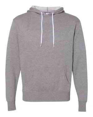 Independent Trading Co. - Unisex Lightweight Hooded Sweatshirt Gunmetal Heather