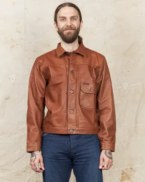 Indigofera Grant Jacket Cognac Leather