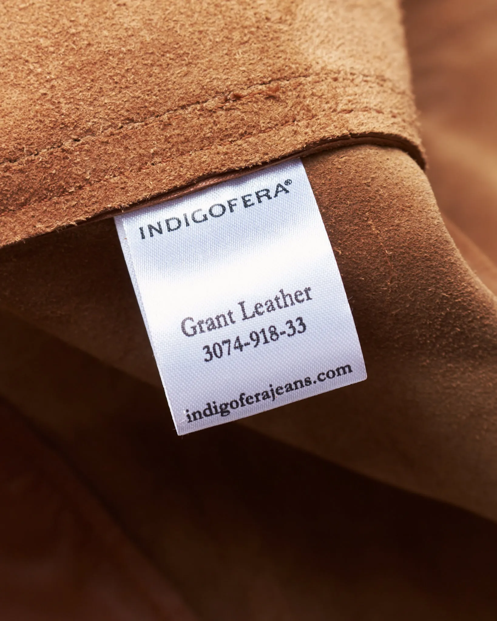 Indigofera Grant Jacket Cognac Leather