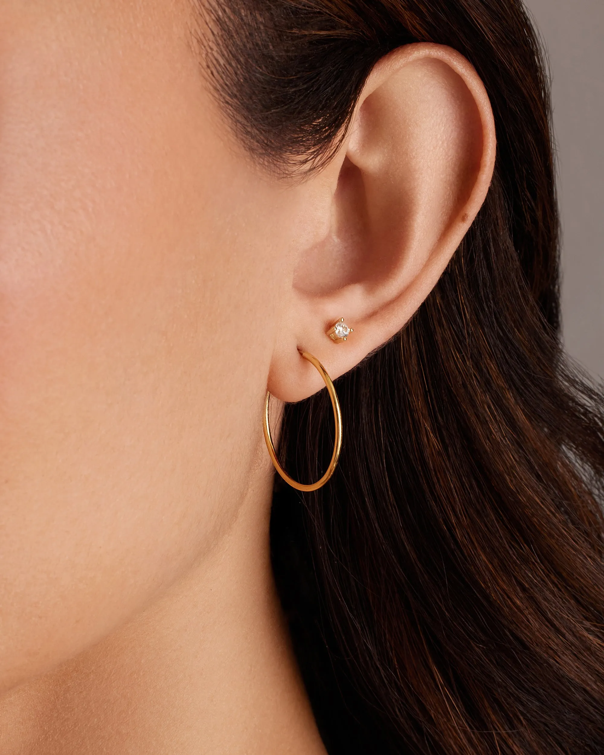 Infinity Hoop Earrings