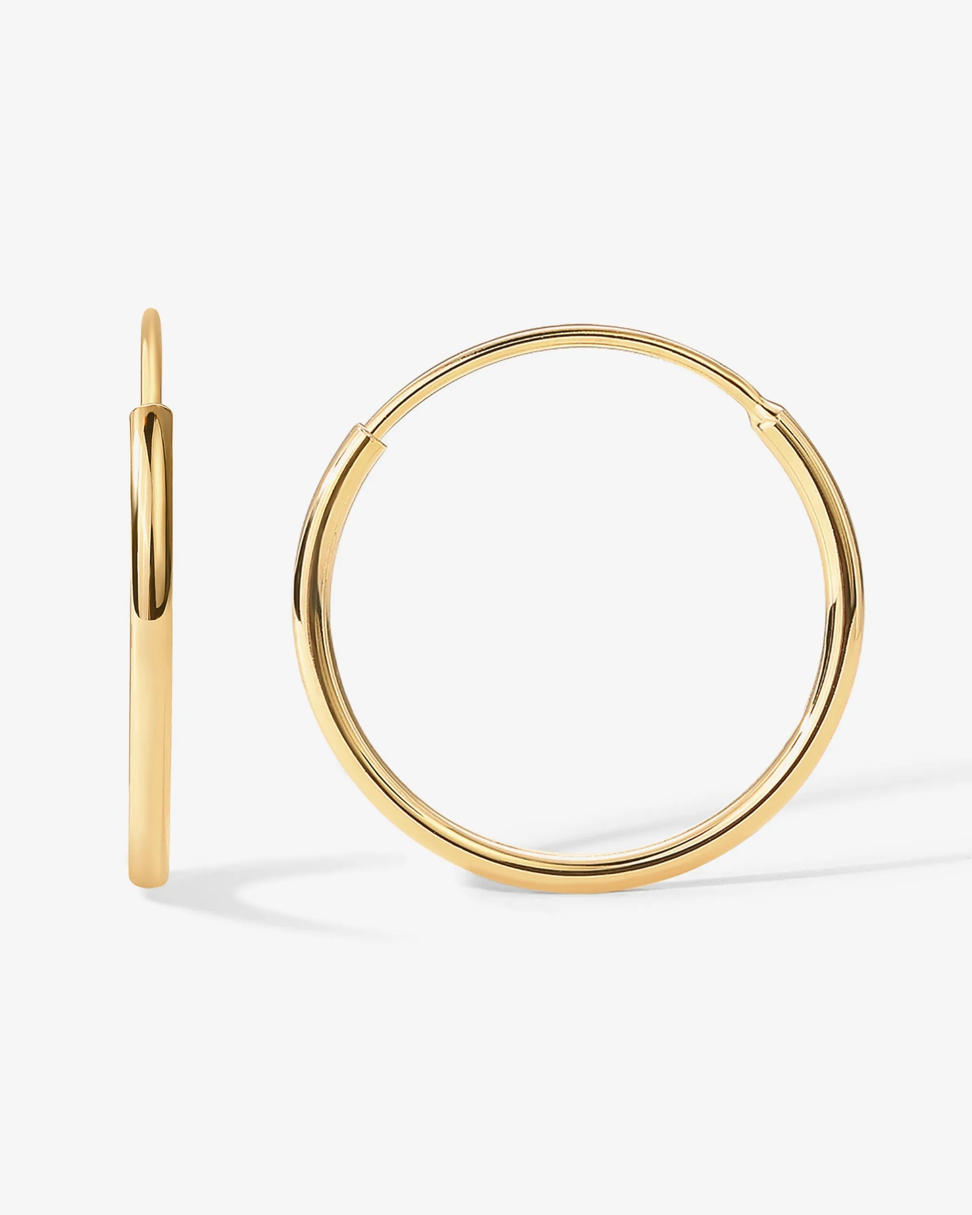 Infinity Hoop Earrings