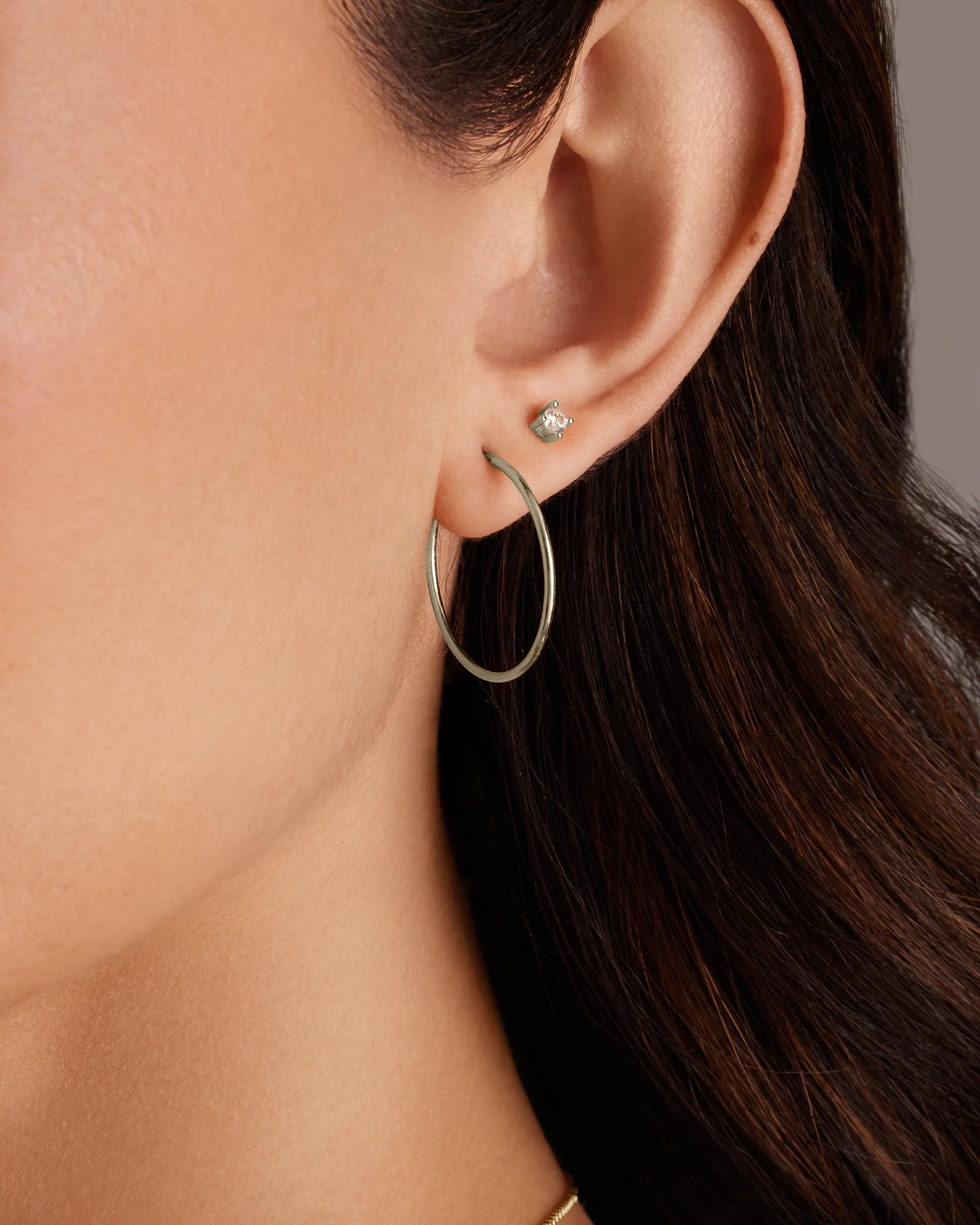 Infinity Hoop Earrings