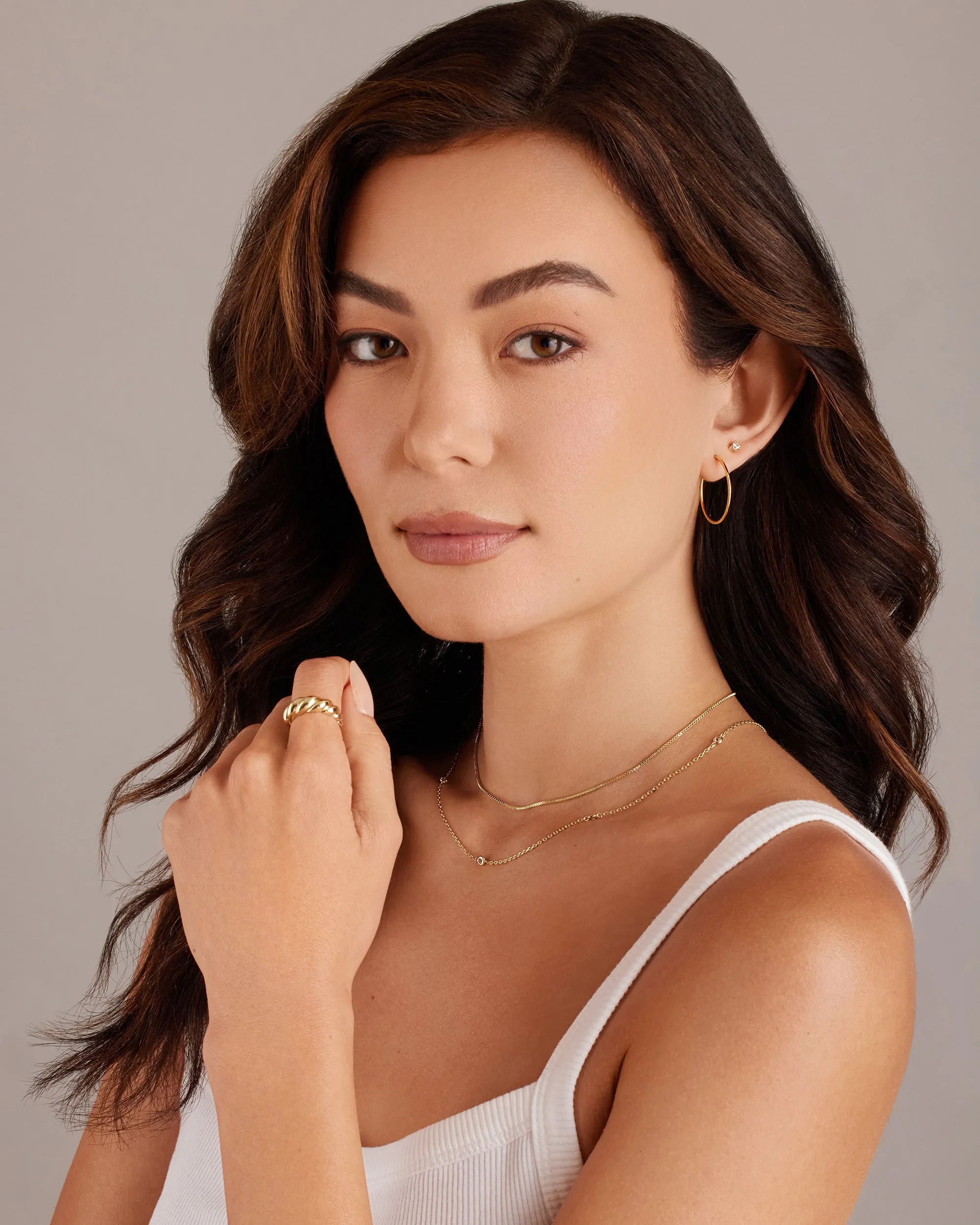 Infinity Hoop Earrings