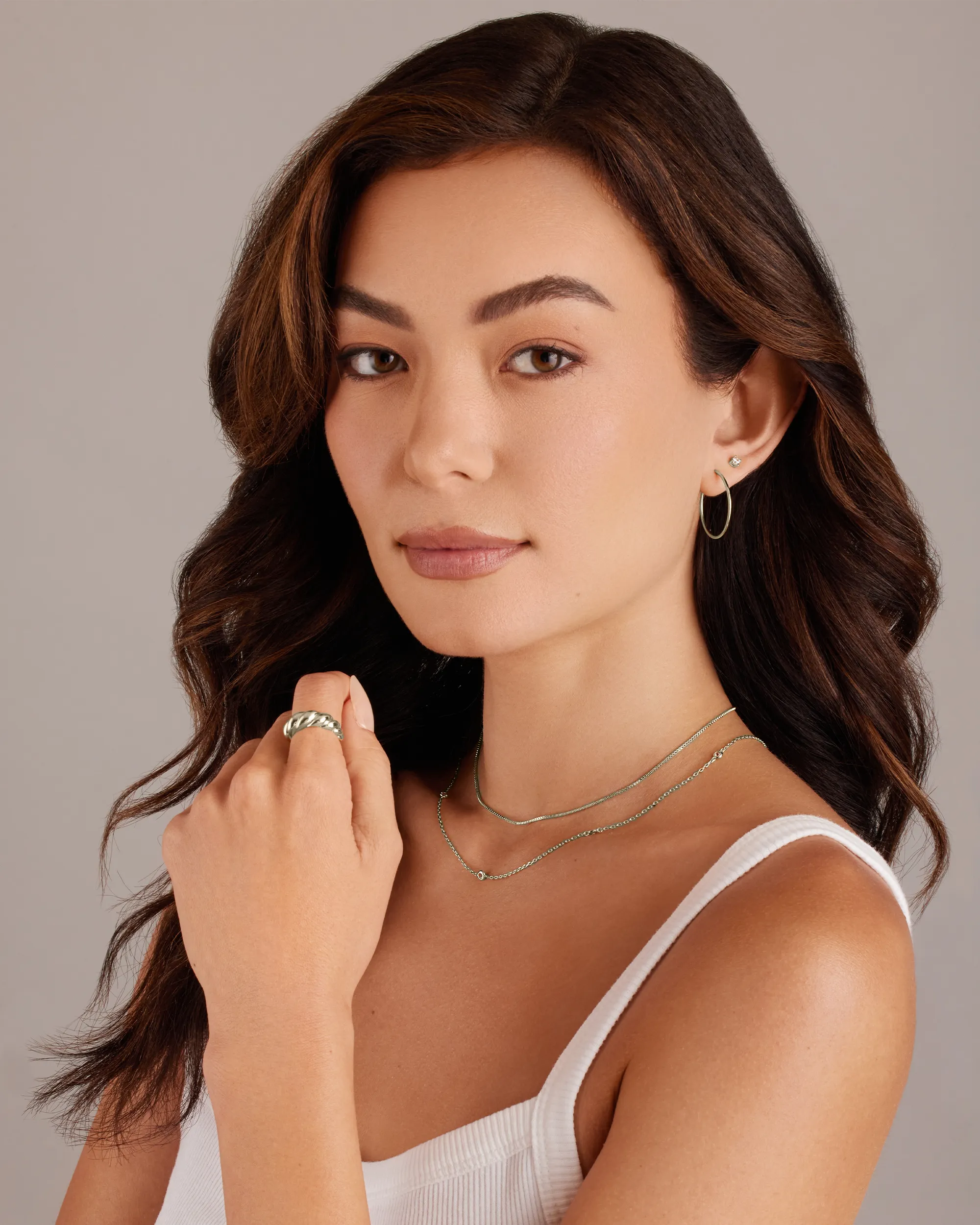 Infinity Hoop Earrings