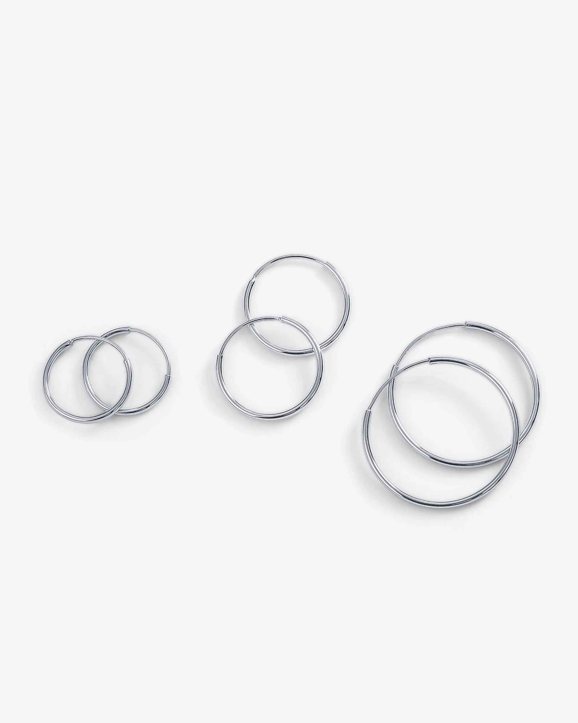 Infinity Hoop Earrings