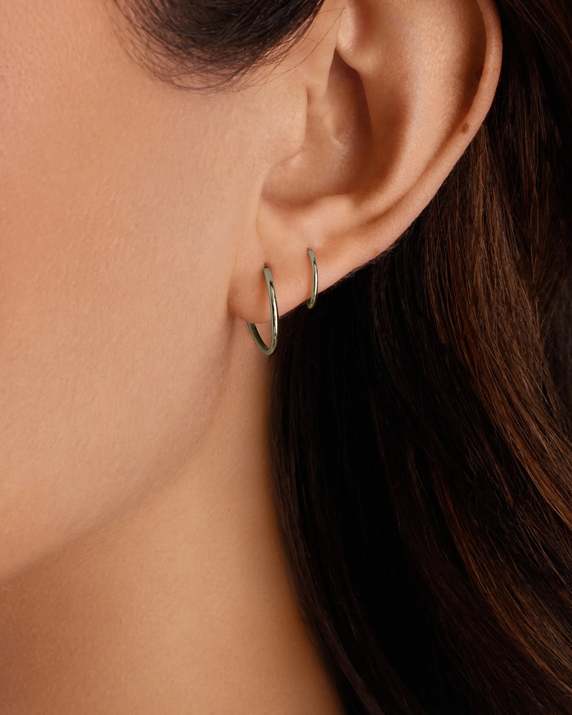 Infinity Hoop Earrings