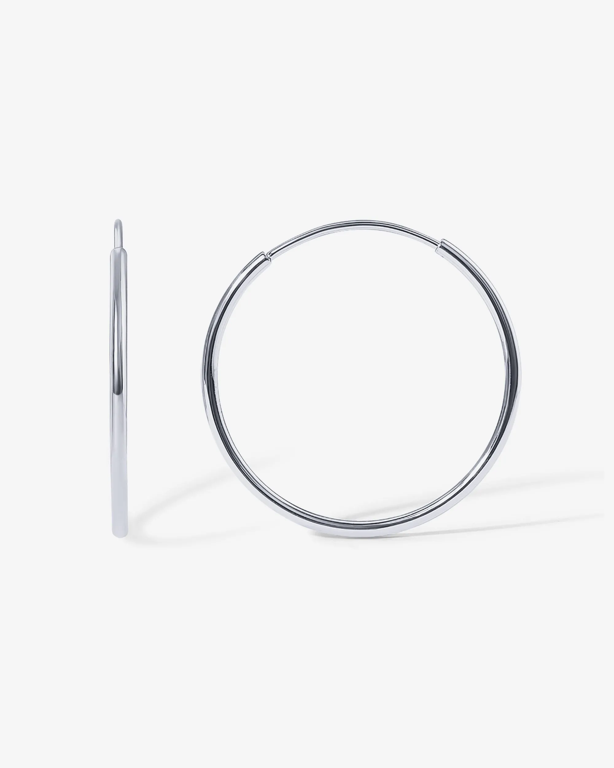 Infinity Hoop Earrings