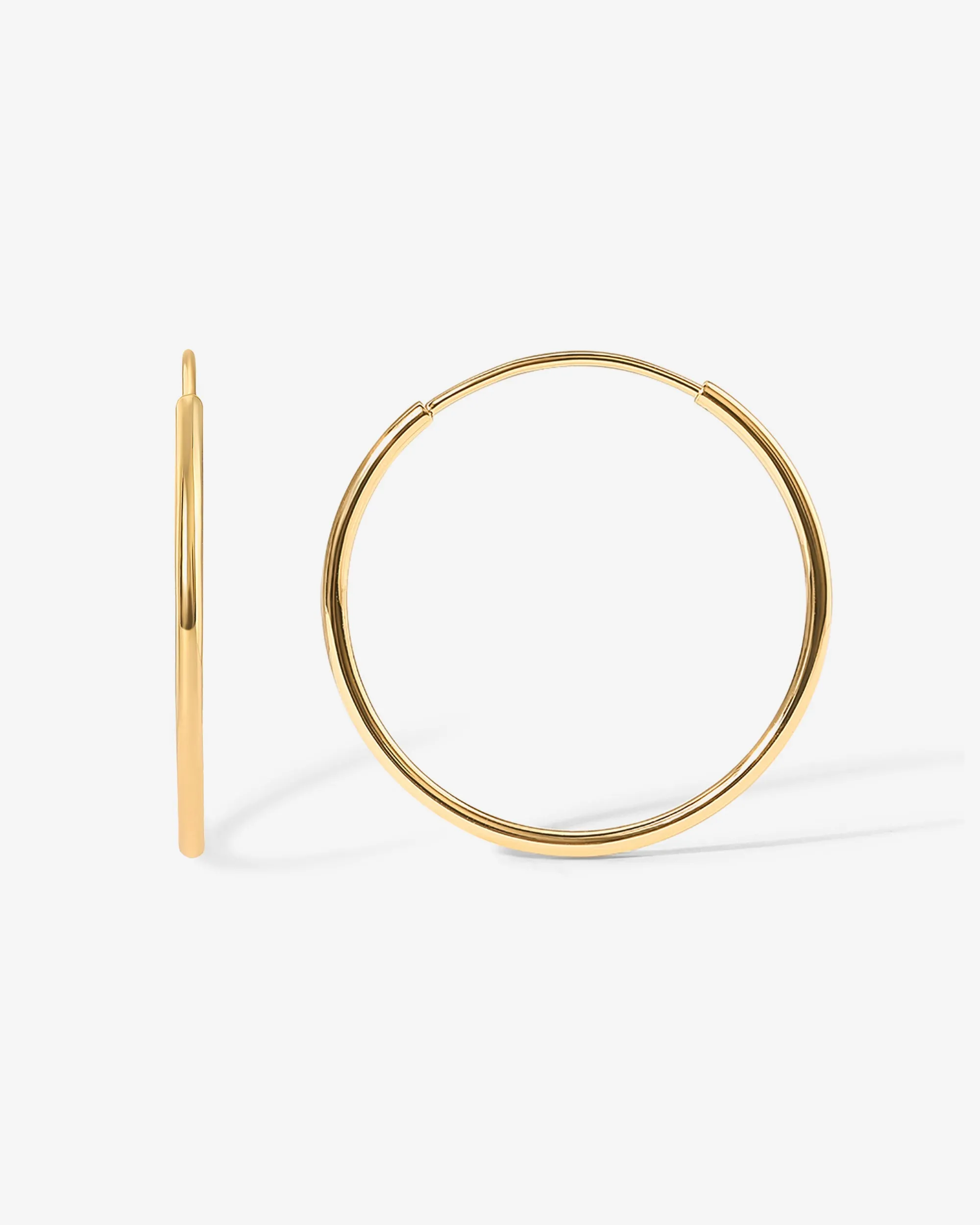Infinity Hoop Earrings