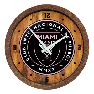 Inter Miami CF: "Faux" Barrel Top Clock