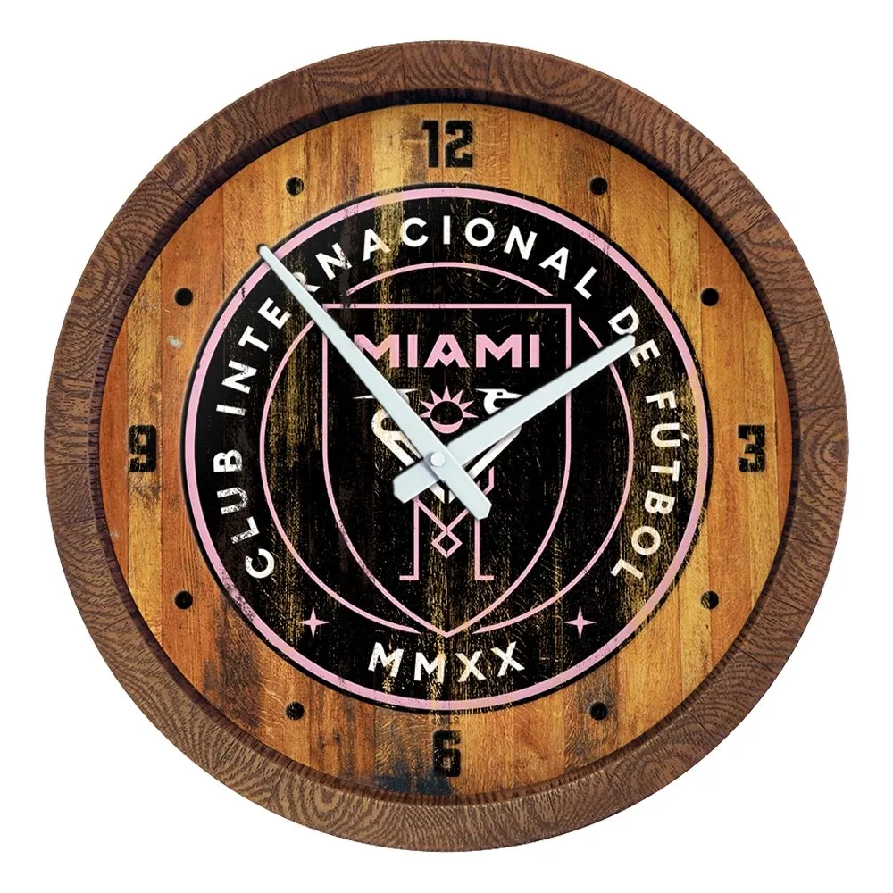 Inter Miami CF: Weathered "Faux" Barrel Top Clock