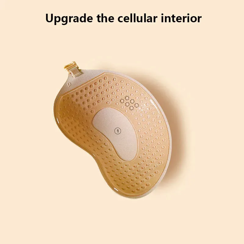 Invisible Silicone Nubra Breast Patch - Hypoallergenic Mango Cup Bra for Women, Non-Falling Off & Thin Design