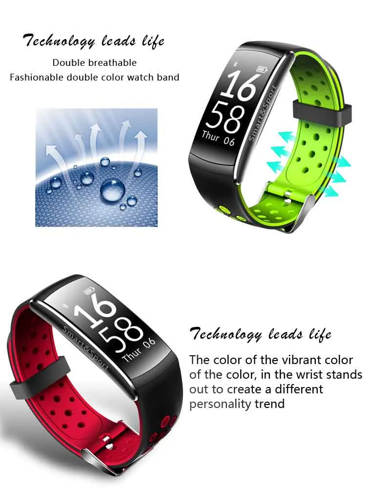 IP68 waterproof Smart Wristband Fitness Tracker