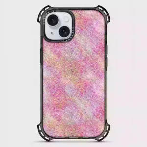 iPhone 15 Case Bounce — Pink Glitter
