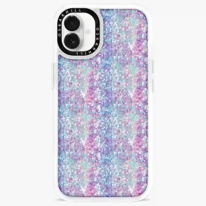iPhone 16 Plus Case Classic — Pastel Purple-Blue Glitter