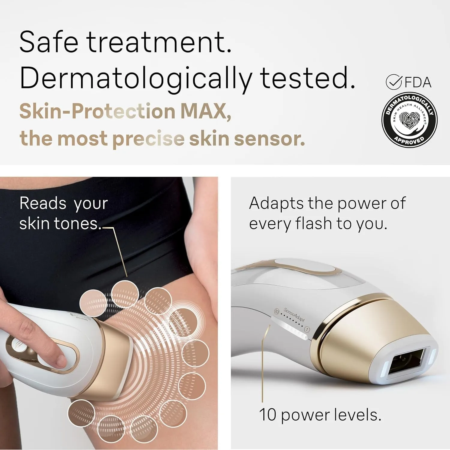 IPL at Home Laser Hair Removal for Women and Men, Silk Expert Pro 5 PL5137 with Venus Swirl Razor, Long-Lasting Reduction in Hair Regrowth for Body & Face, Corded, PL5137