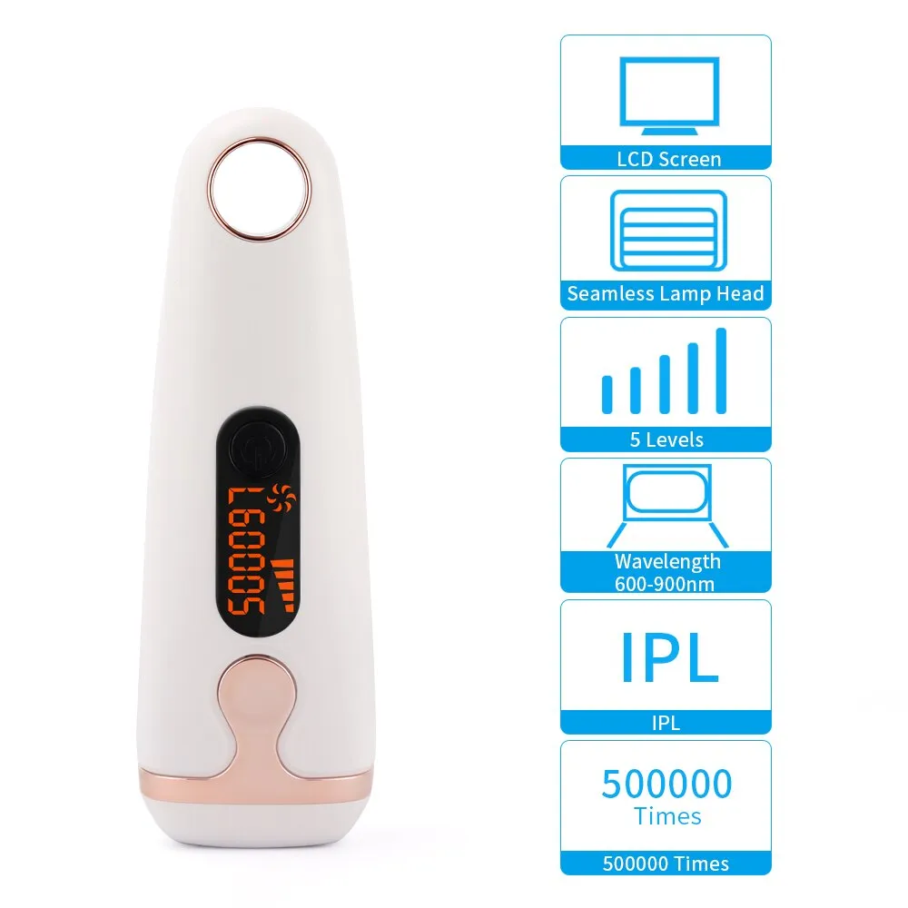 IPL laser hair removal handset permanent painless for whole body home use