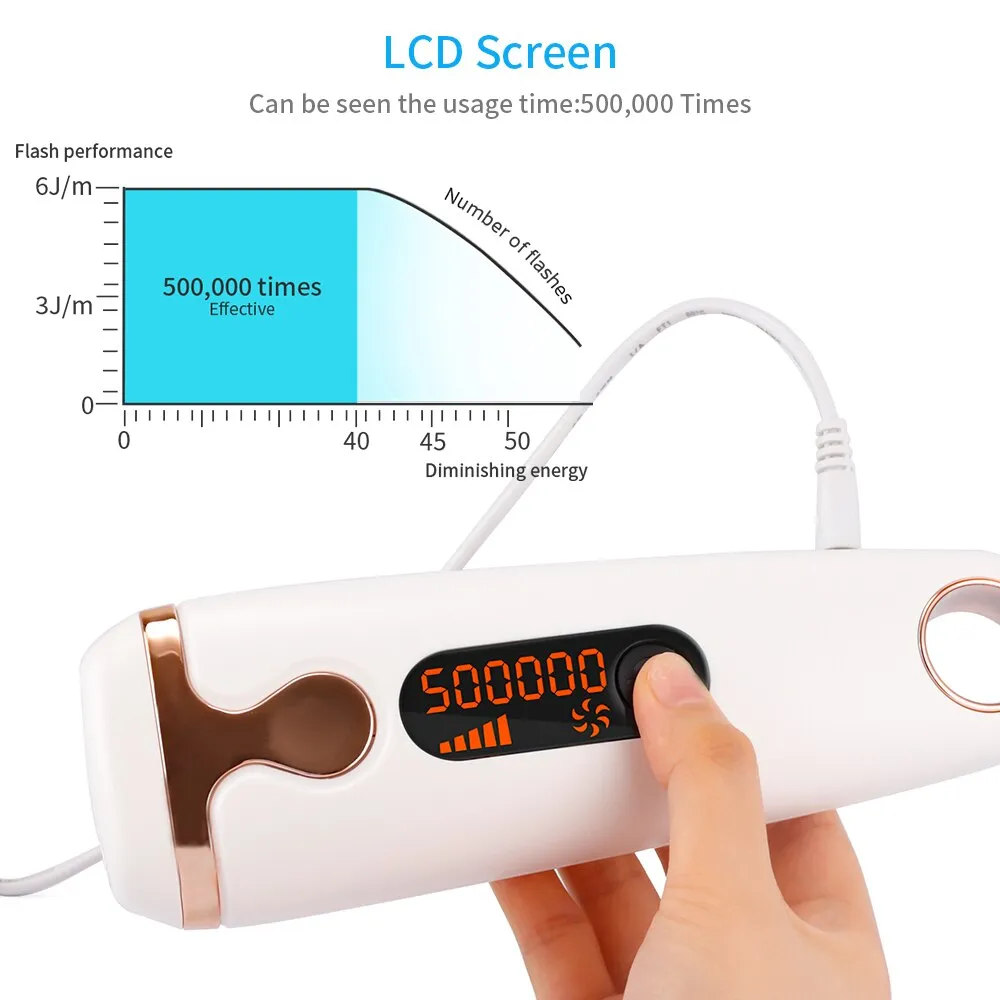 IPL laser hair removal handset permanent painless for whole body home use