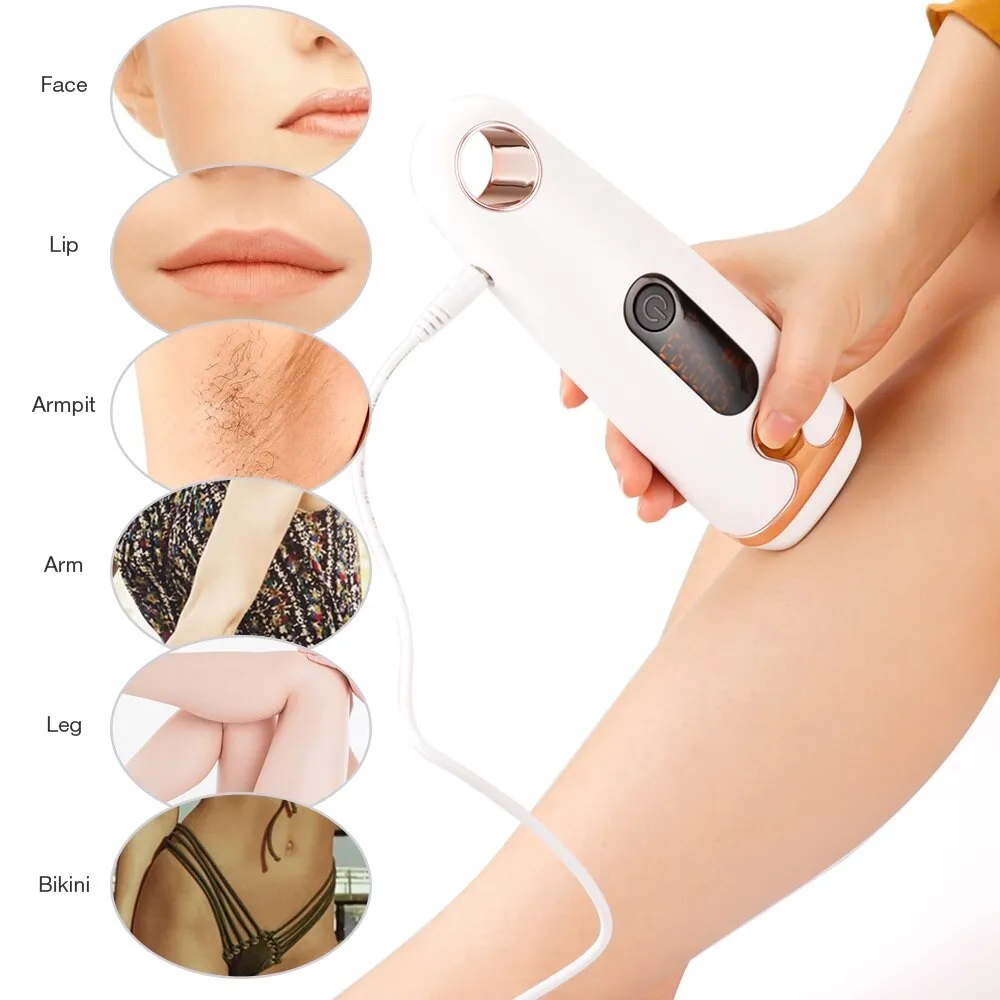 IPL laser hair removal handset permanent painless for whole body home use