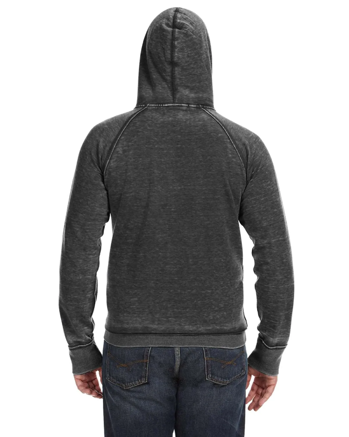 J America Vintage Zen Fleece Pullover Hood