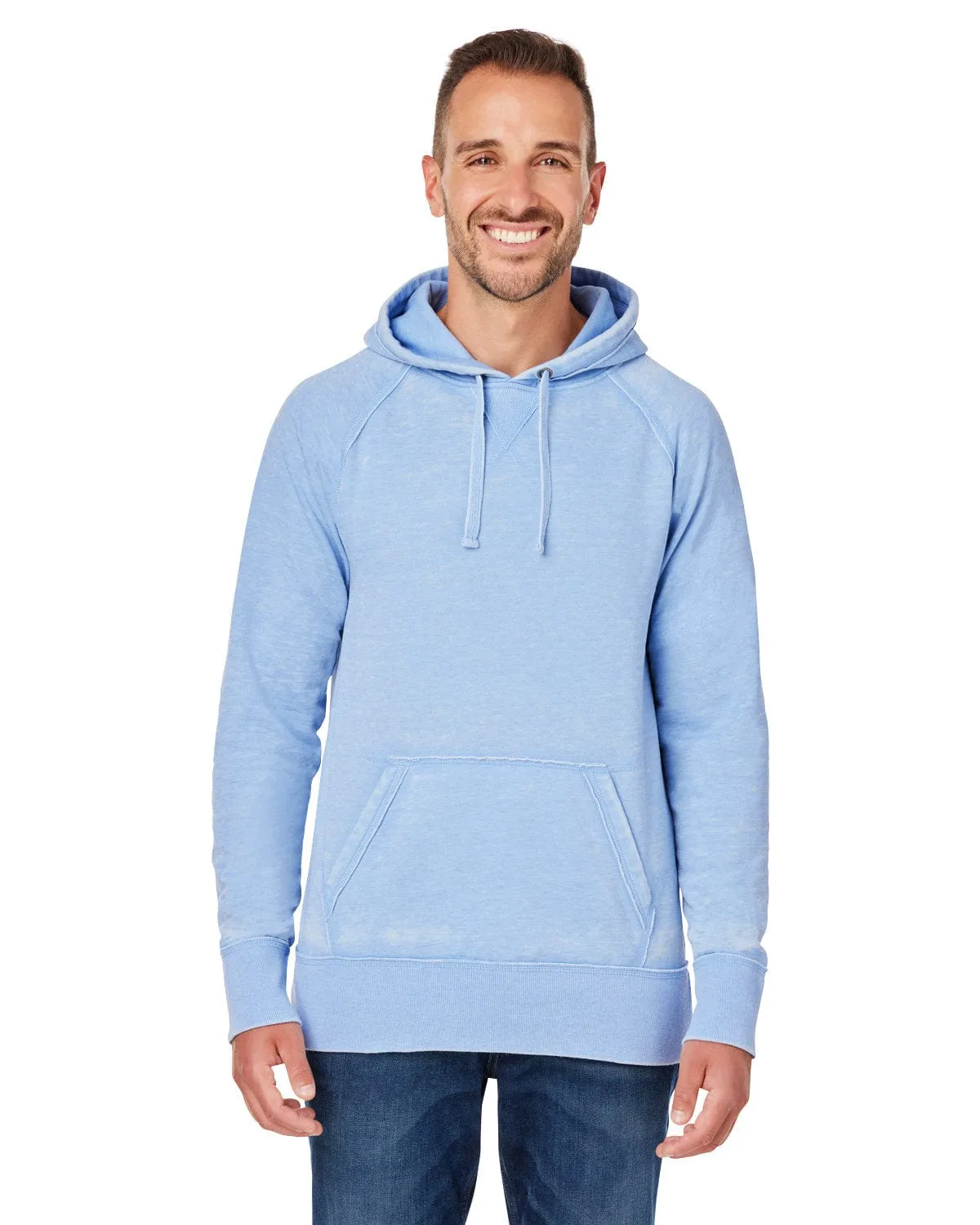 J America Vintage Zen Fleece Pullover Hood