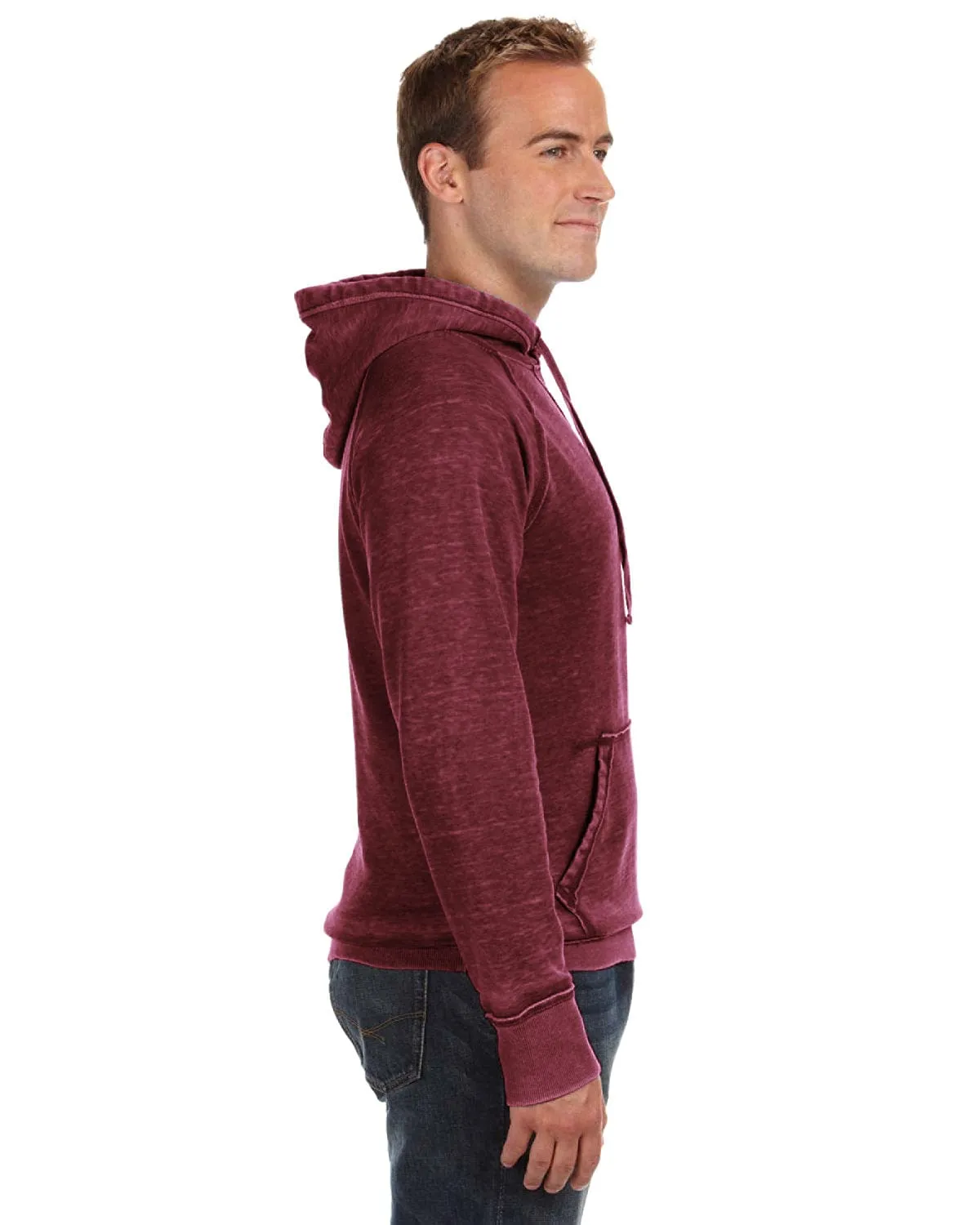 J America Vintage Zen Fleece Pullover Hood