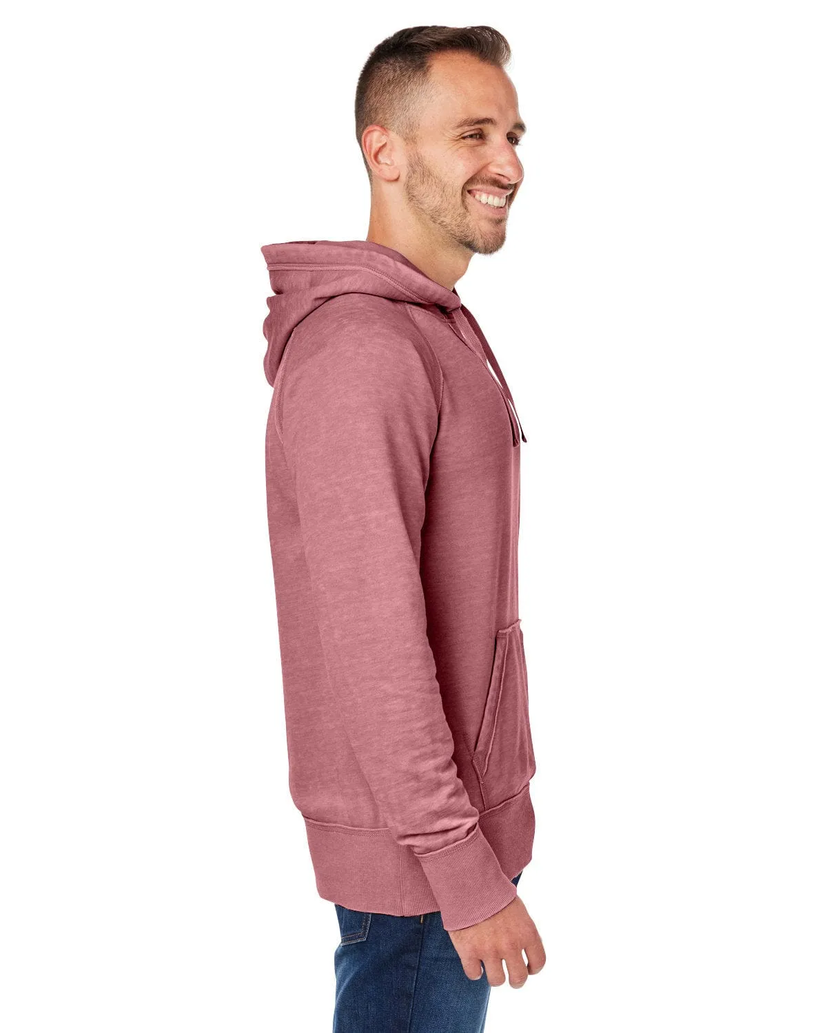 J America Vintage Zen Fleece Pullover Hood