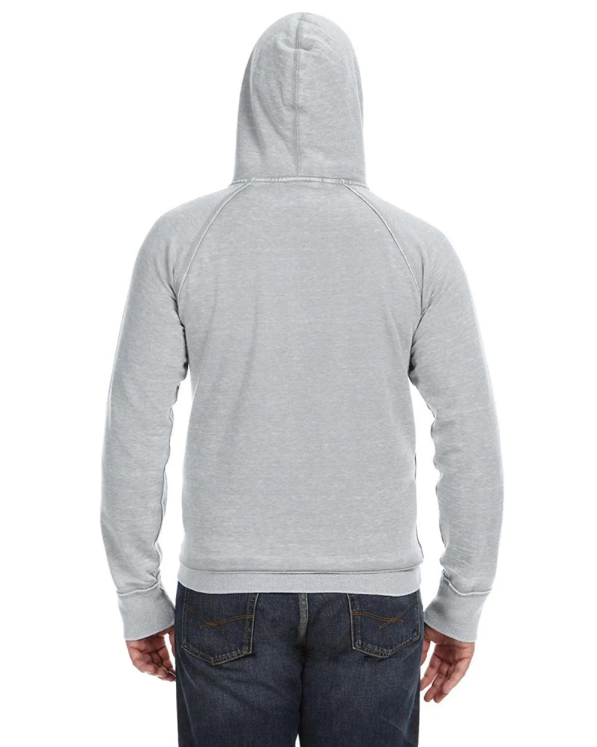 J America Vintage Zen Fleece Pullover Hood
