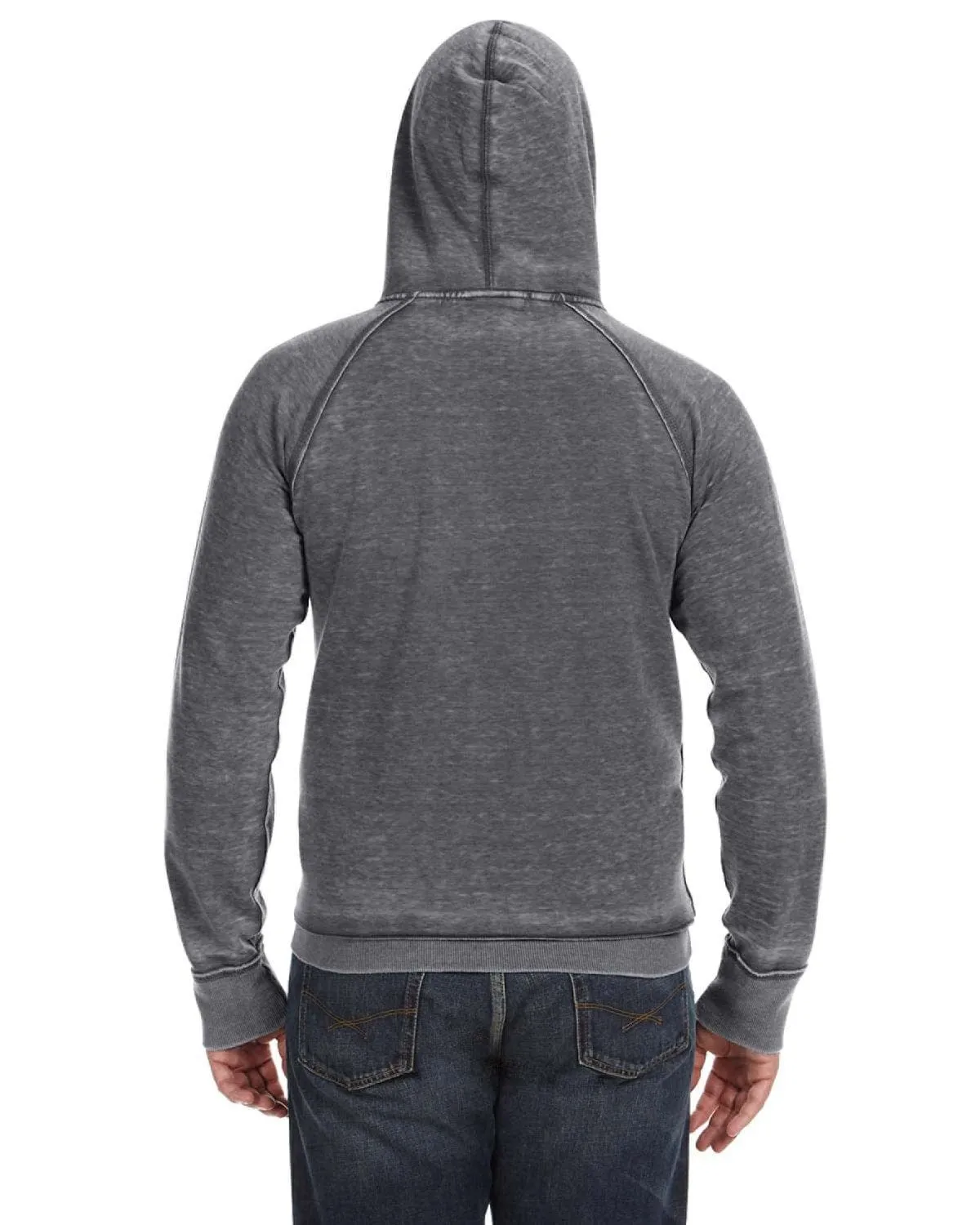 J America Vintage Zen Fleece Pullover Hood