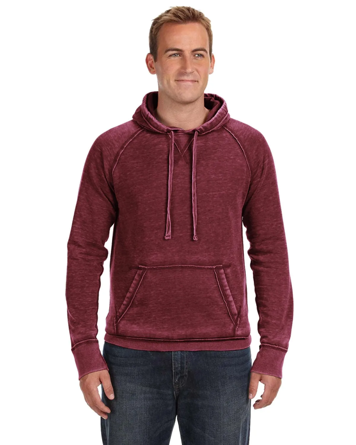 J America Vintage Zen Fleece Pullover Hood