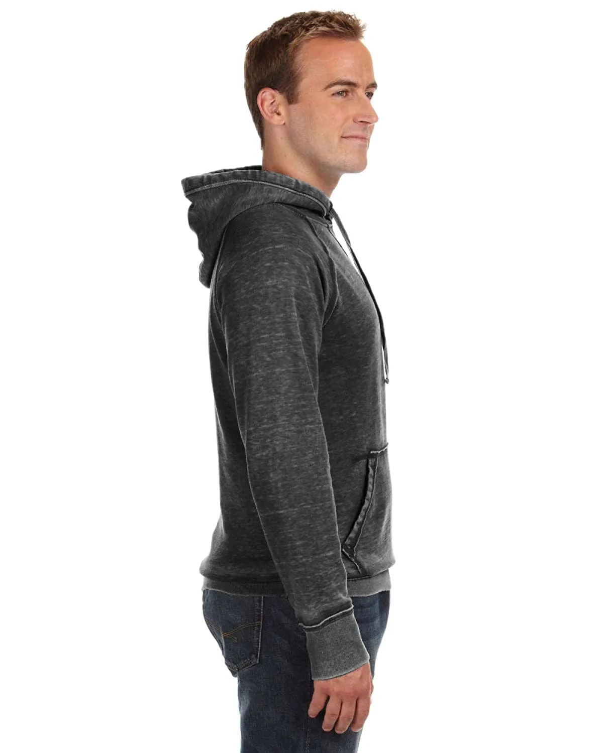 J America Vintage Zen Fleece Pullover Hood