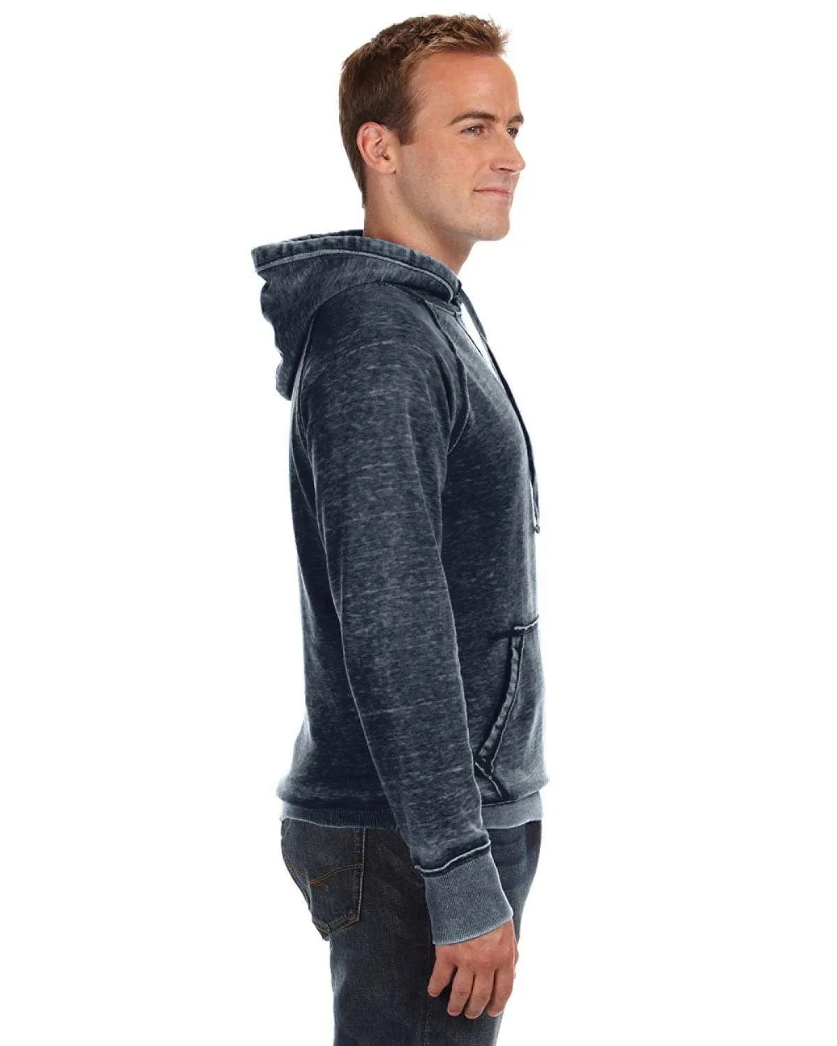 J America Vintage Zen Fleece Pullover Hood