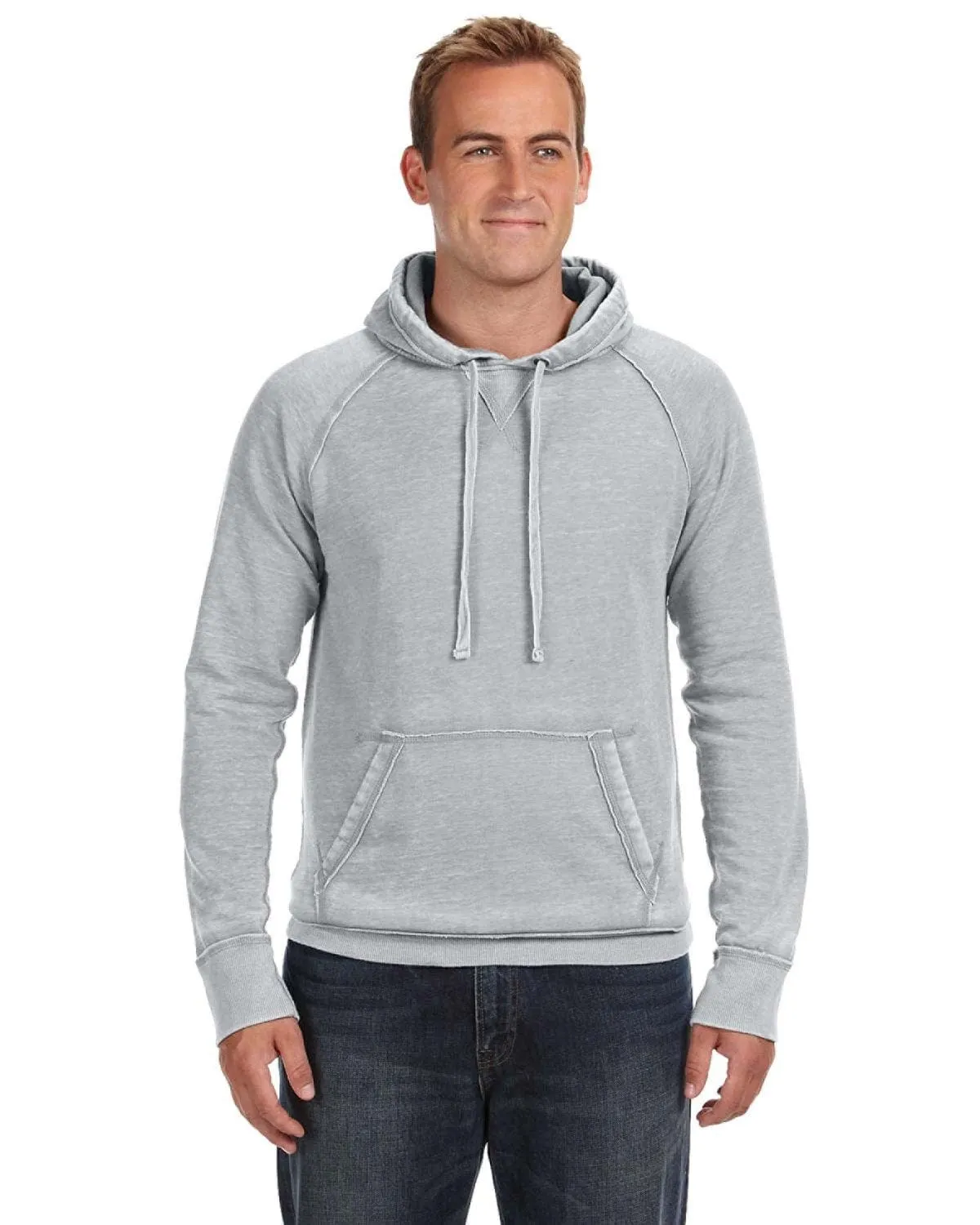 J America Vintage Zen Fleece Pullover Hood