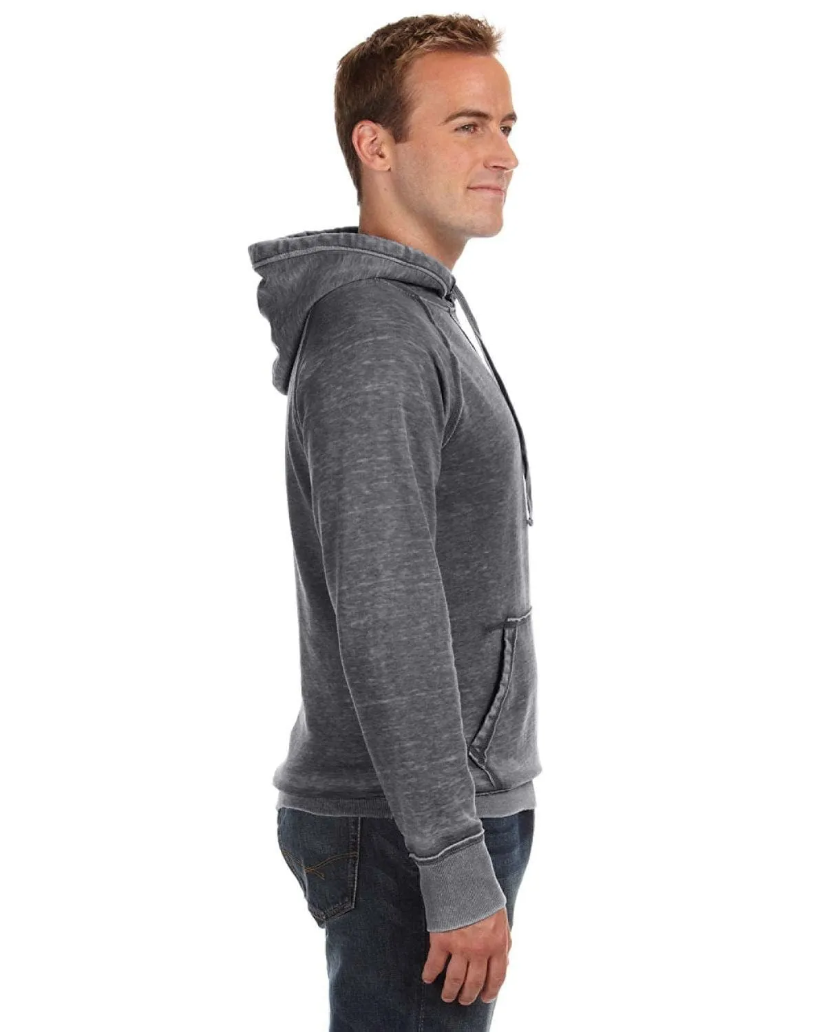 J America Vintage Zen Fleece Pullover Hood