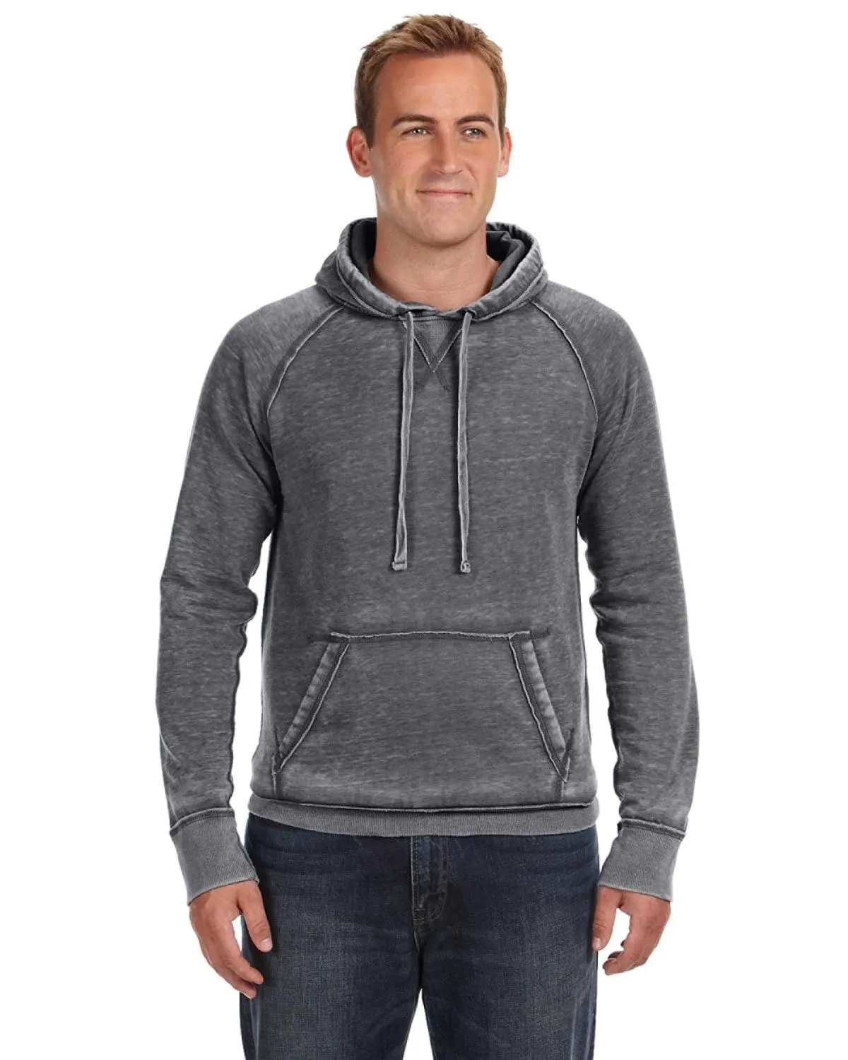 J America Vintage Zen Fleece Pullover Hood