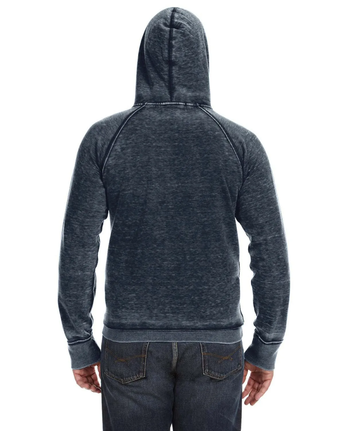 J America Vintage Zen Fleece Pullover Hood