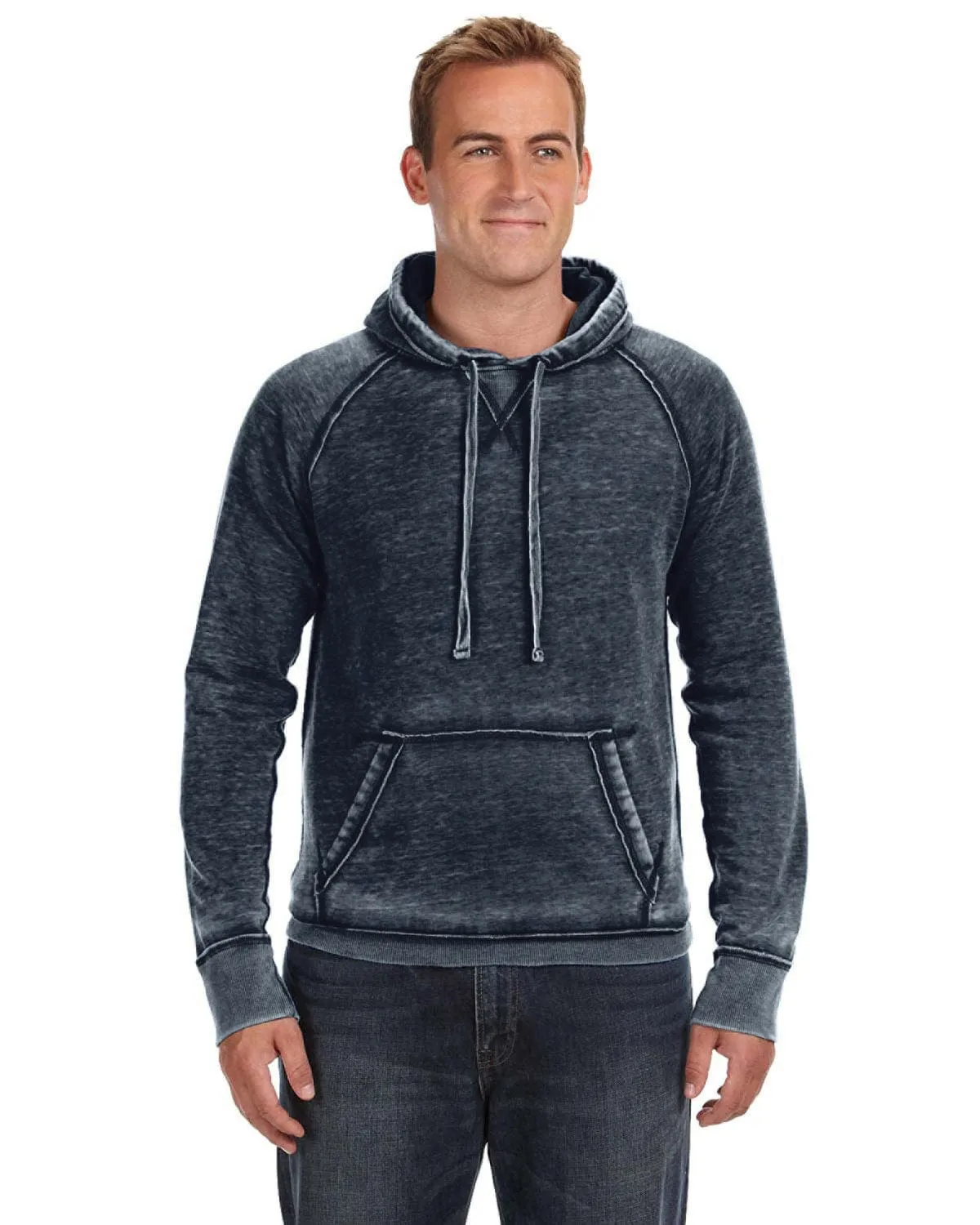 J America Vintage Zen Fleece Pullover Hood