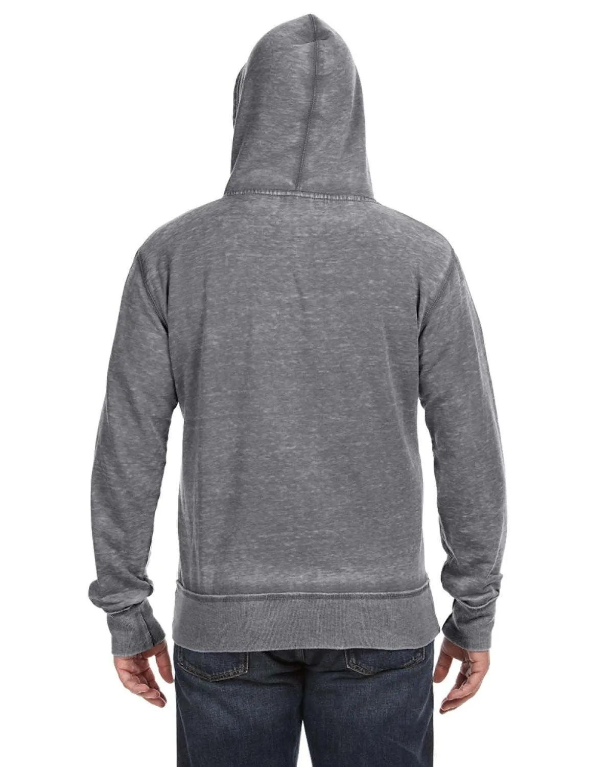 J America Vintage Zen Full-Zip Fleece Hoodie