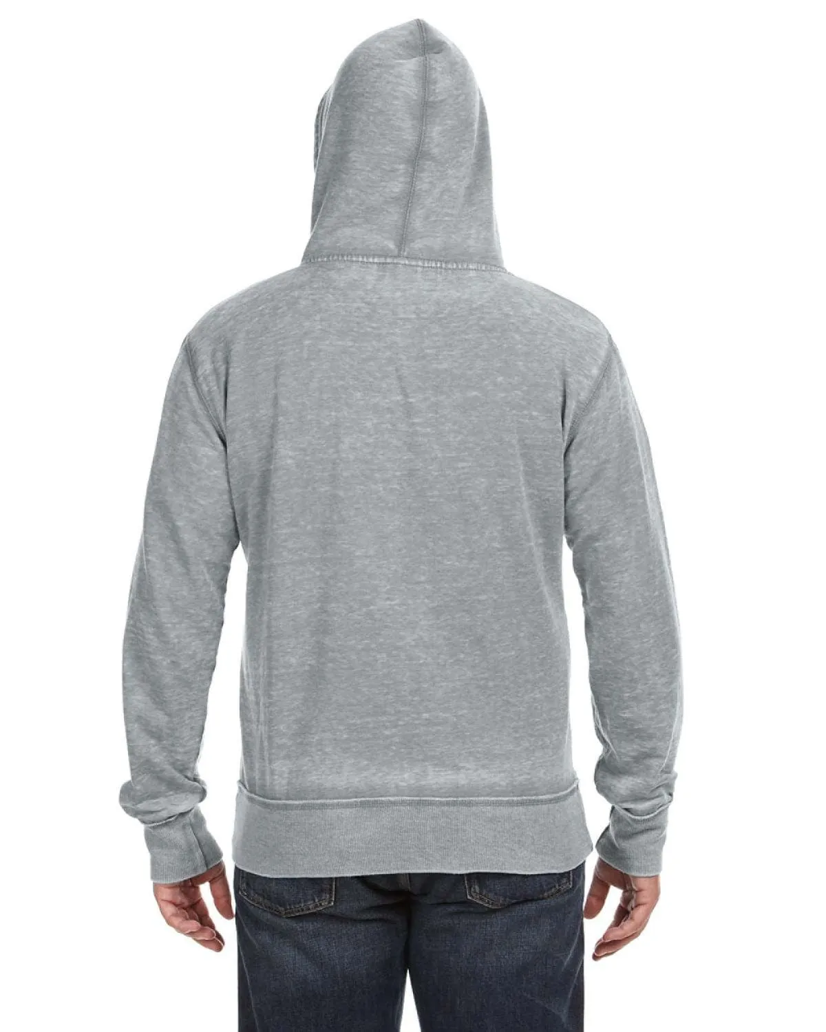 J America Vintage Zen Full-Zip Fleece Hoodie