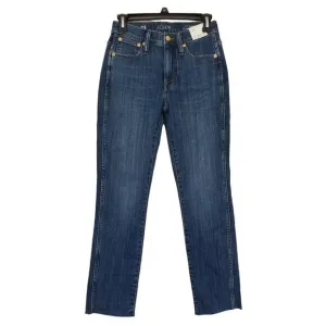 J. Crew 9&quot; Vintage Slim Straight Jean Womens Size 25 Giselle Wash NWT $128 BX766